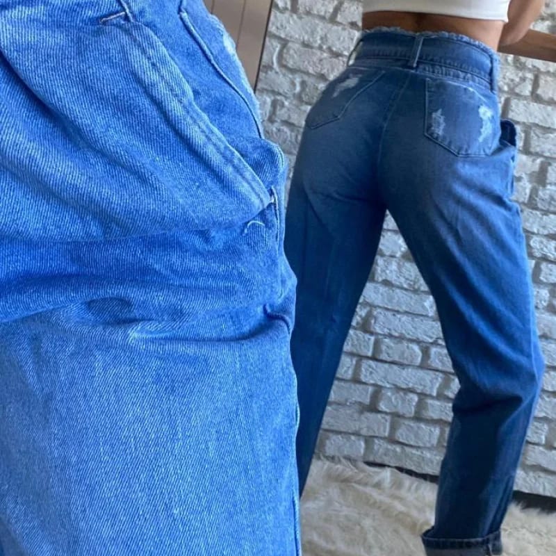 JEANS CON CORREA - imagen 2