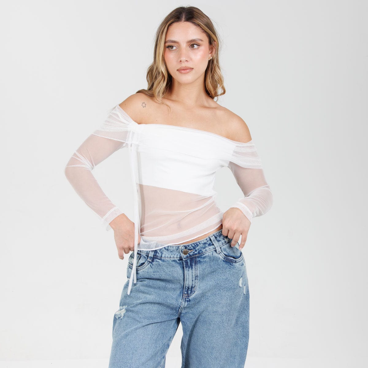 Blusa Malla Axspen B1901 - imagen 5
