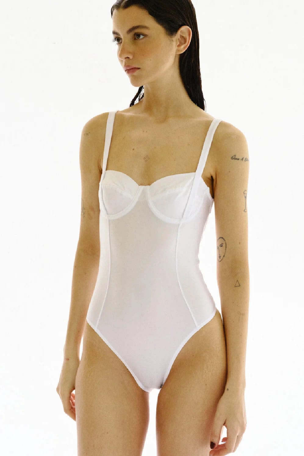 WHITE BODYSUIT - imagen 1
