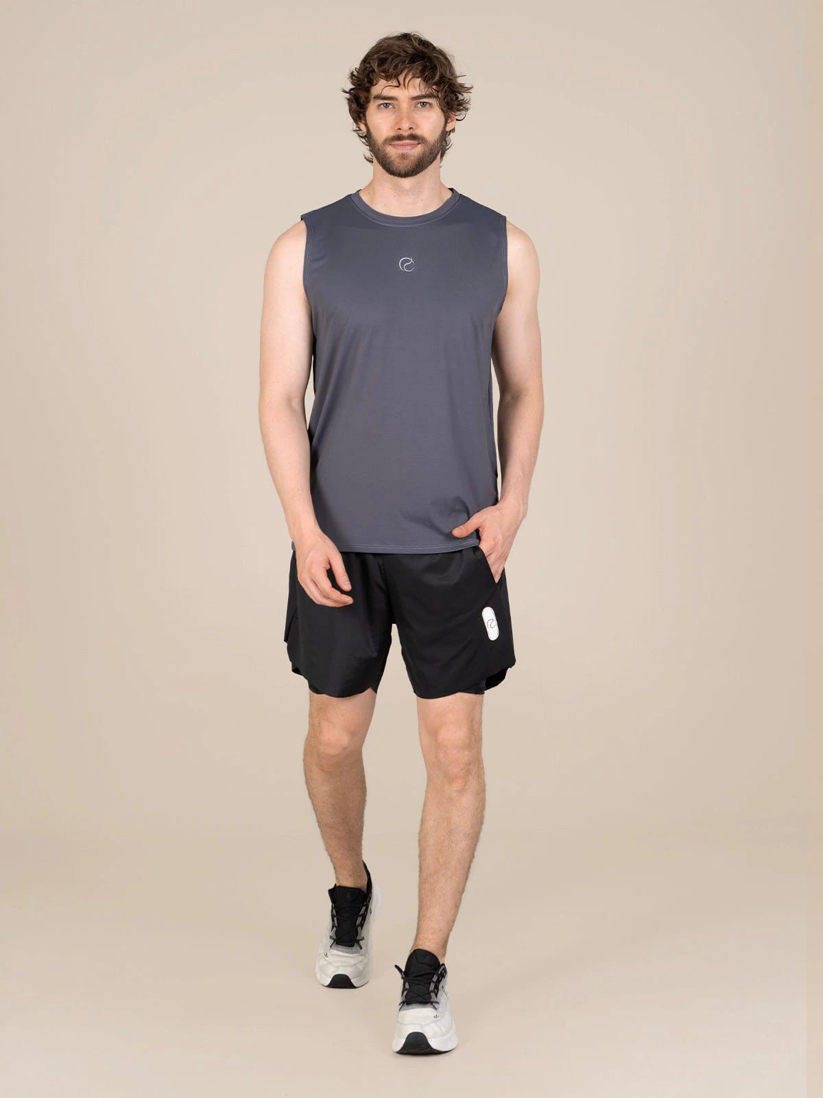 Camisilla hombre juno ibiza gris - imagen 2