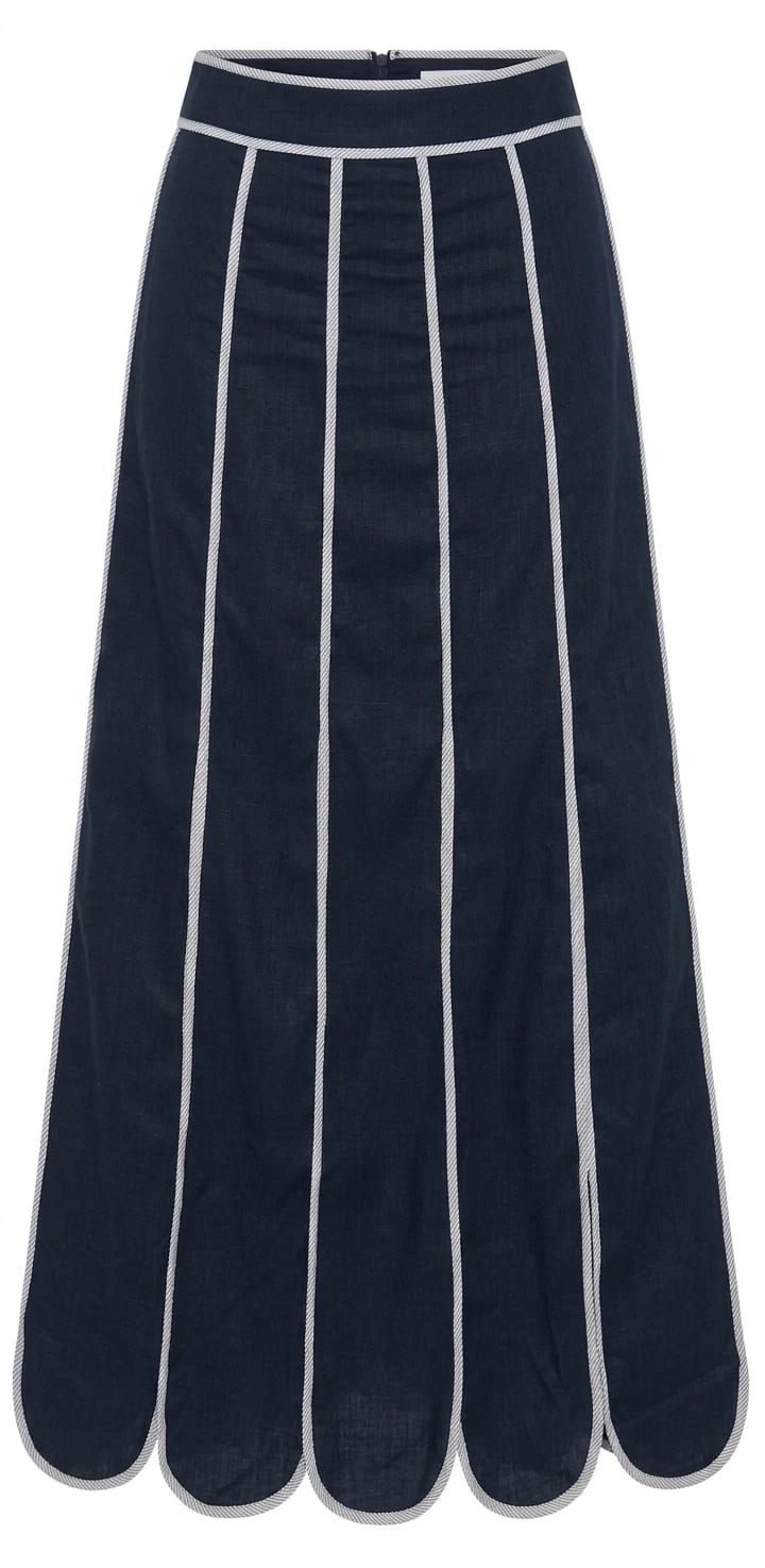CETINA SKIRT NAVY - imagen 1