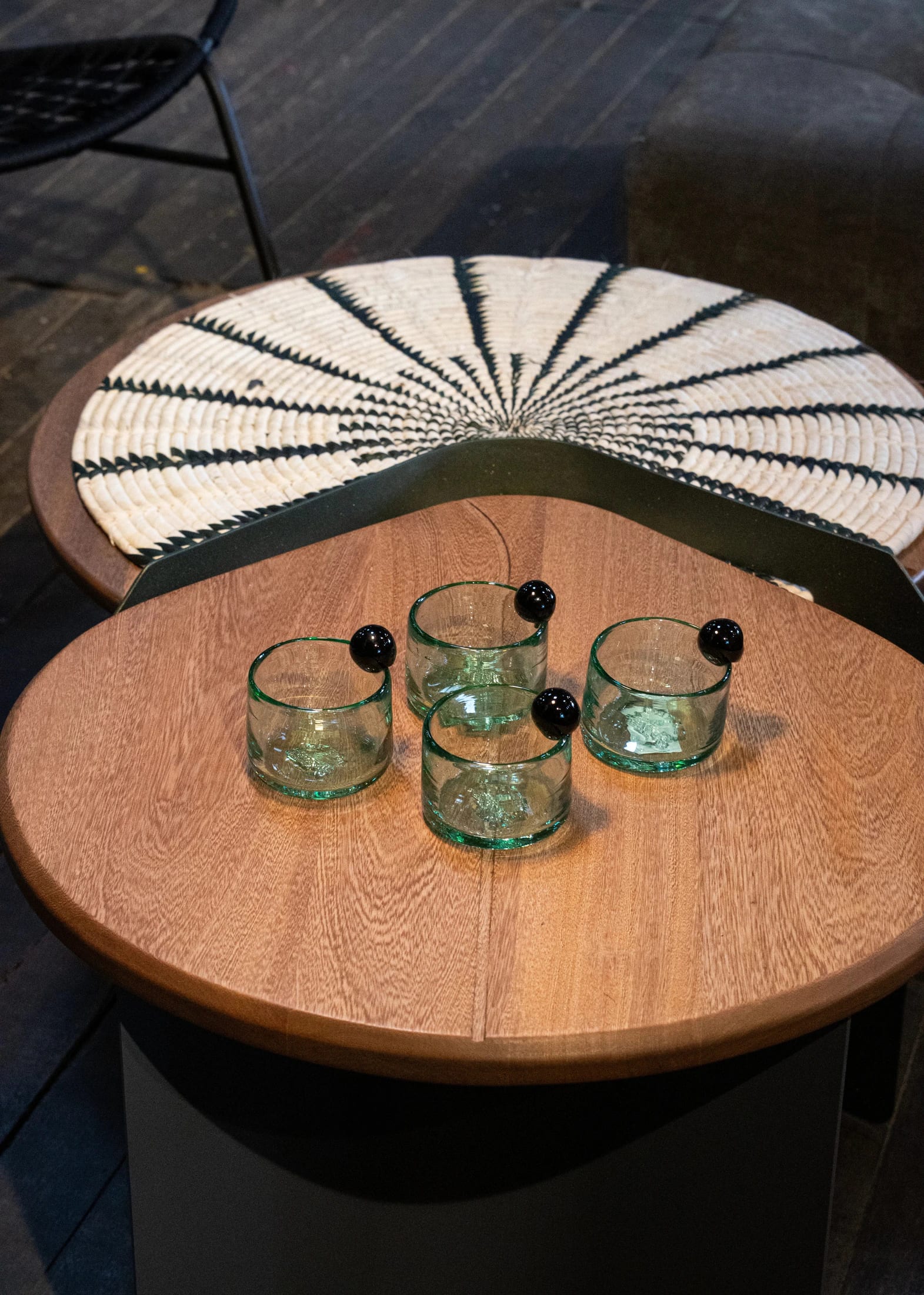 OLIVE GLASSES SET OF 4 - imagen 4
