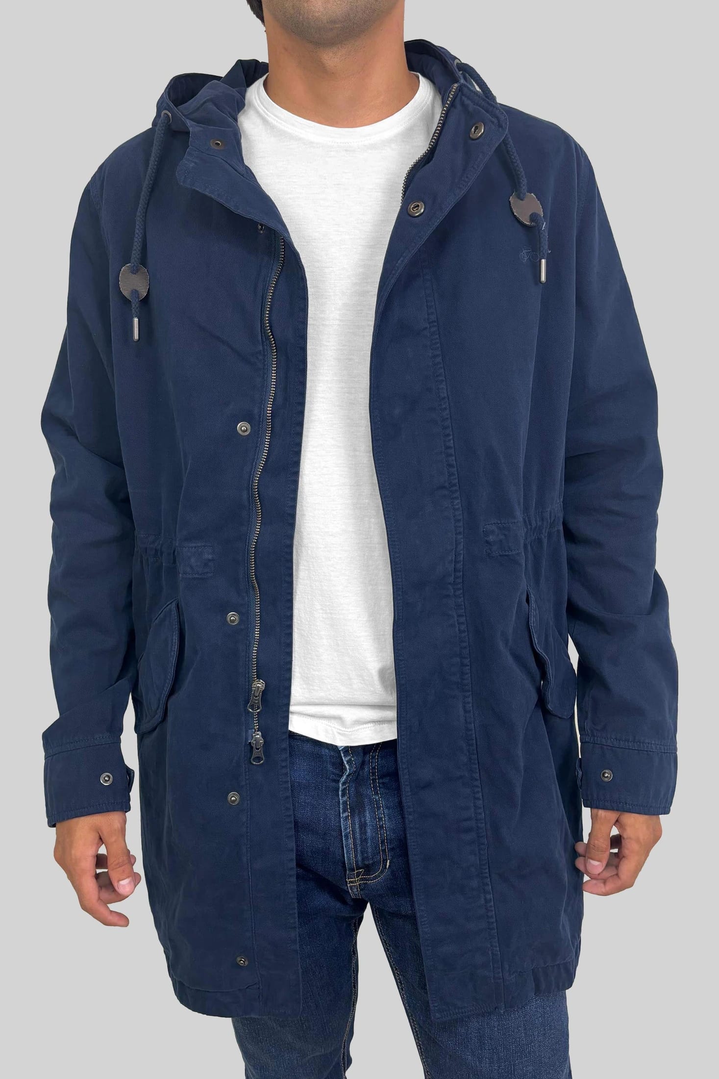 GABARDINA AZUL - imagen 1