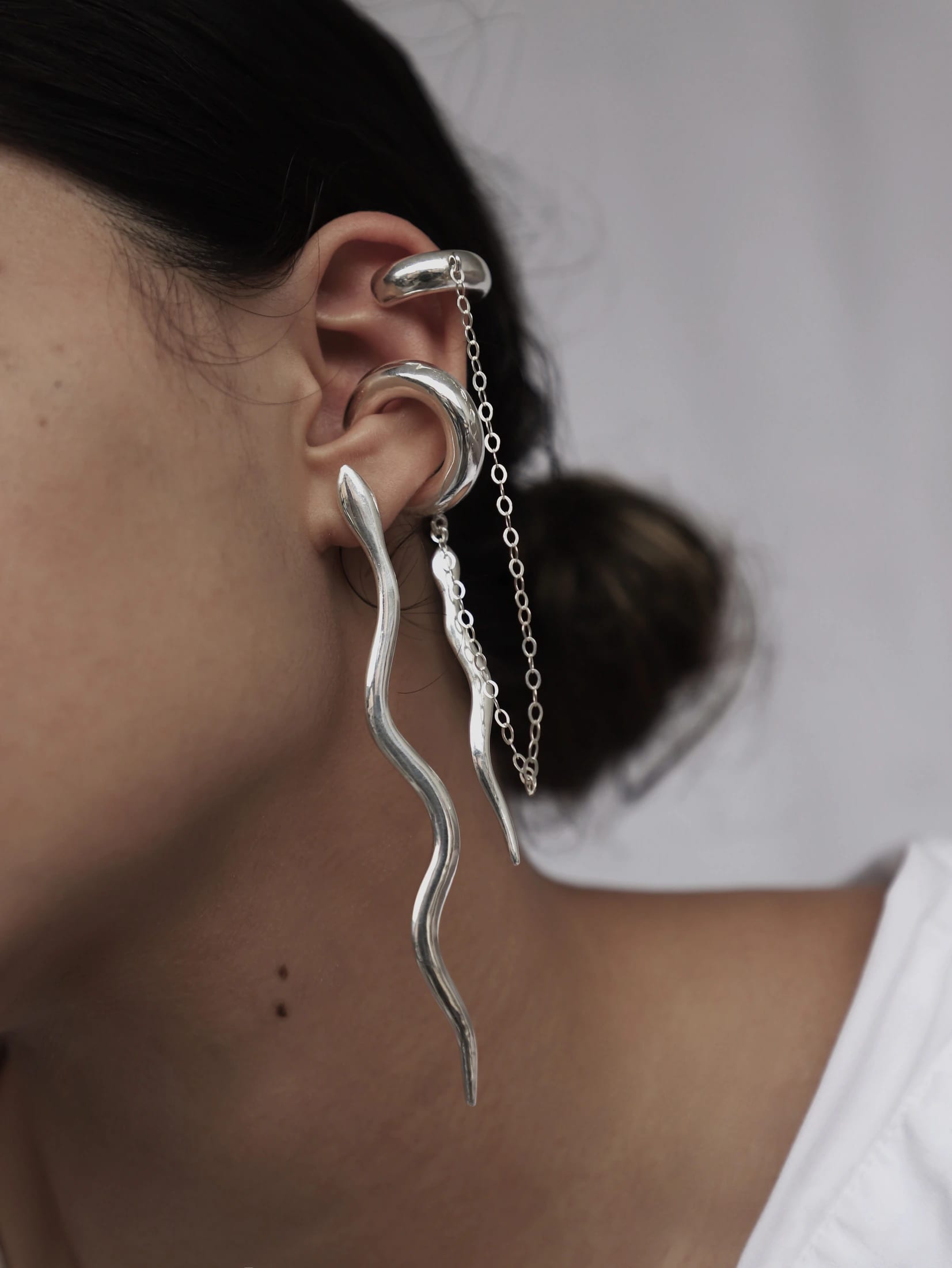 Naga Double Earcuff - imagen 3