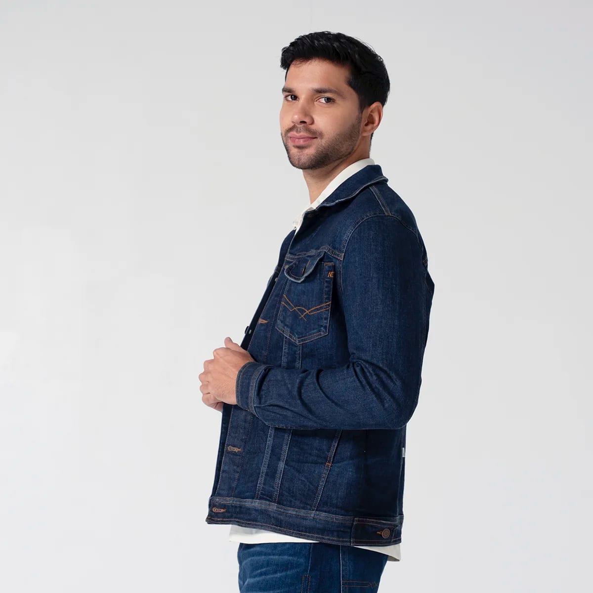 Chaqueta Clasica Denim Slim Rkd - imagen 7
