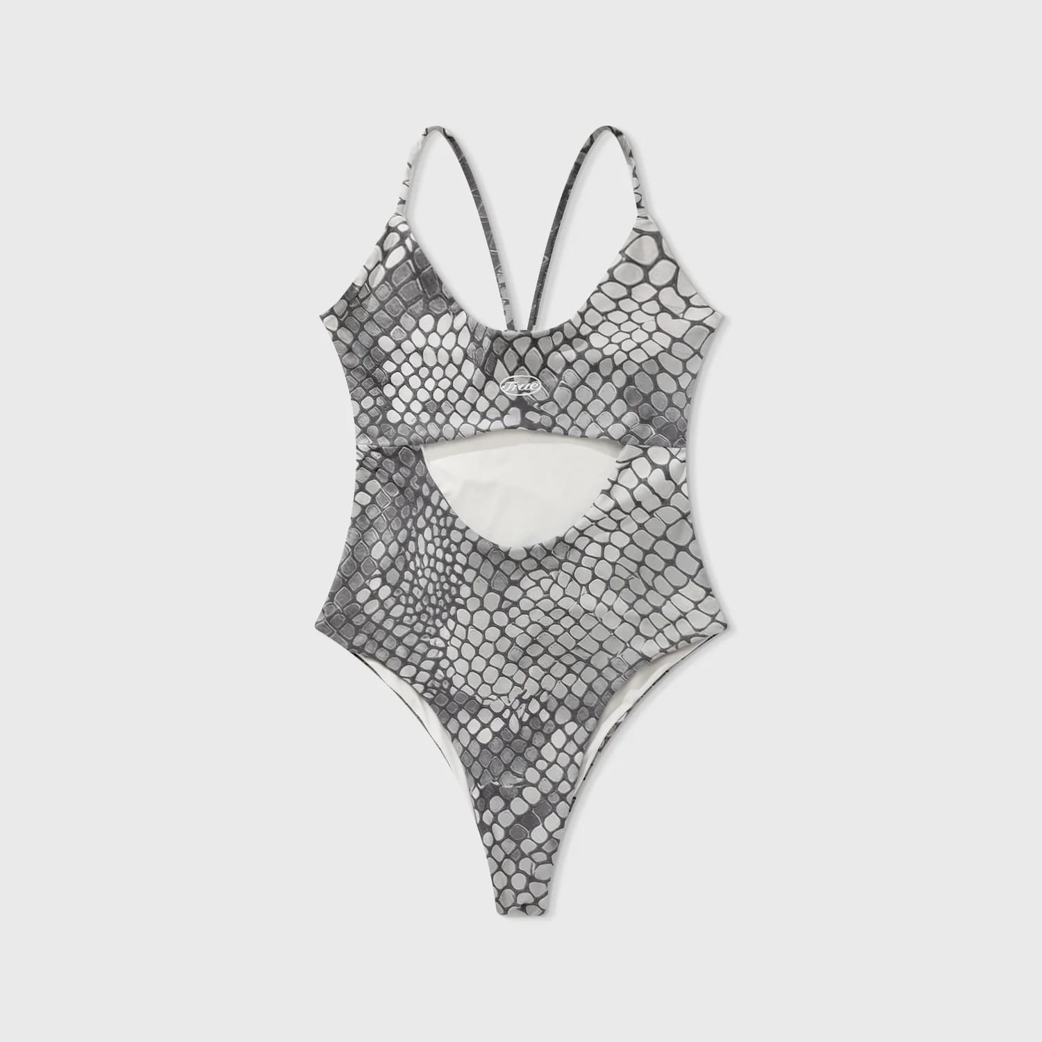 Python Cut-Out Bodysuit - Gray - imagen 9