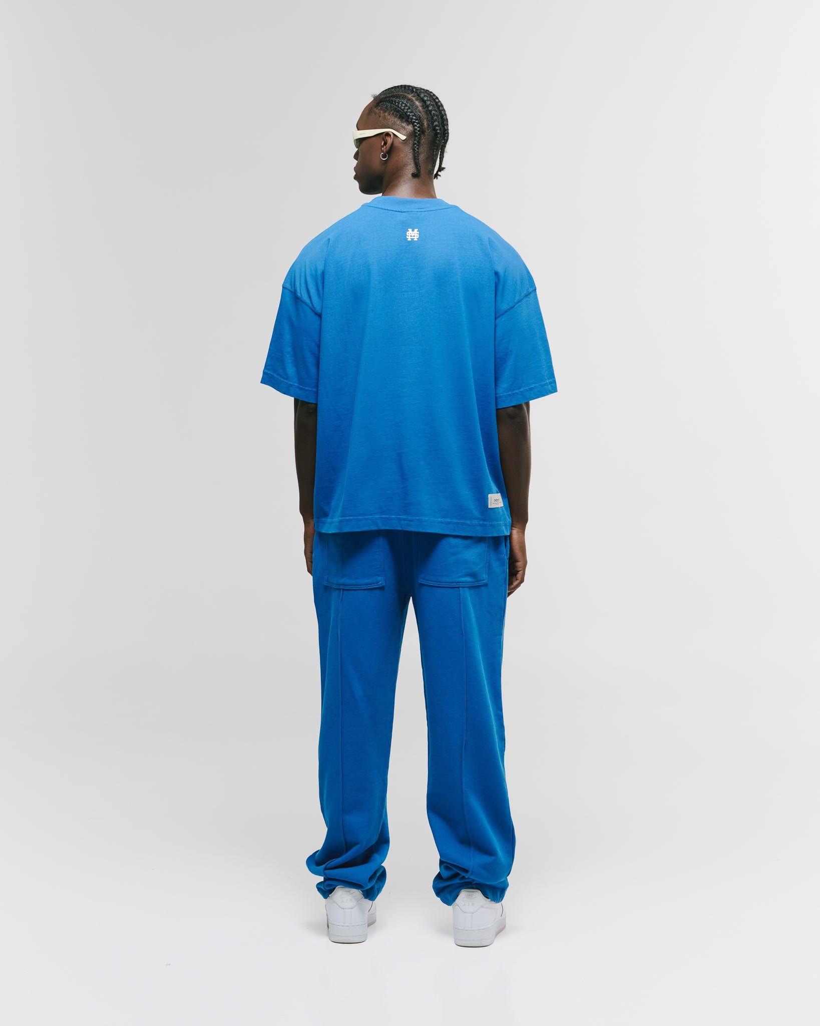 Camiseta Boxy Fit Básica V4 - Azul Cobalto - imagen 4