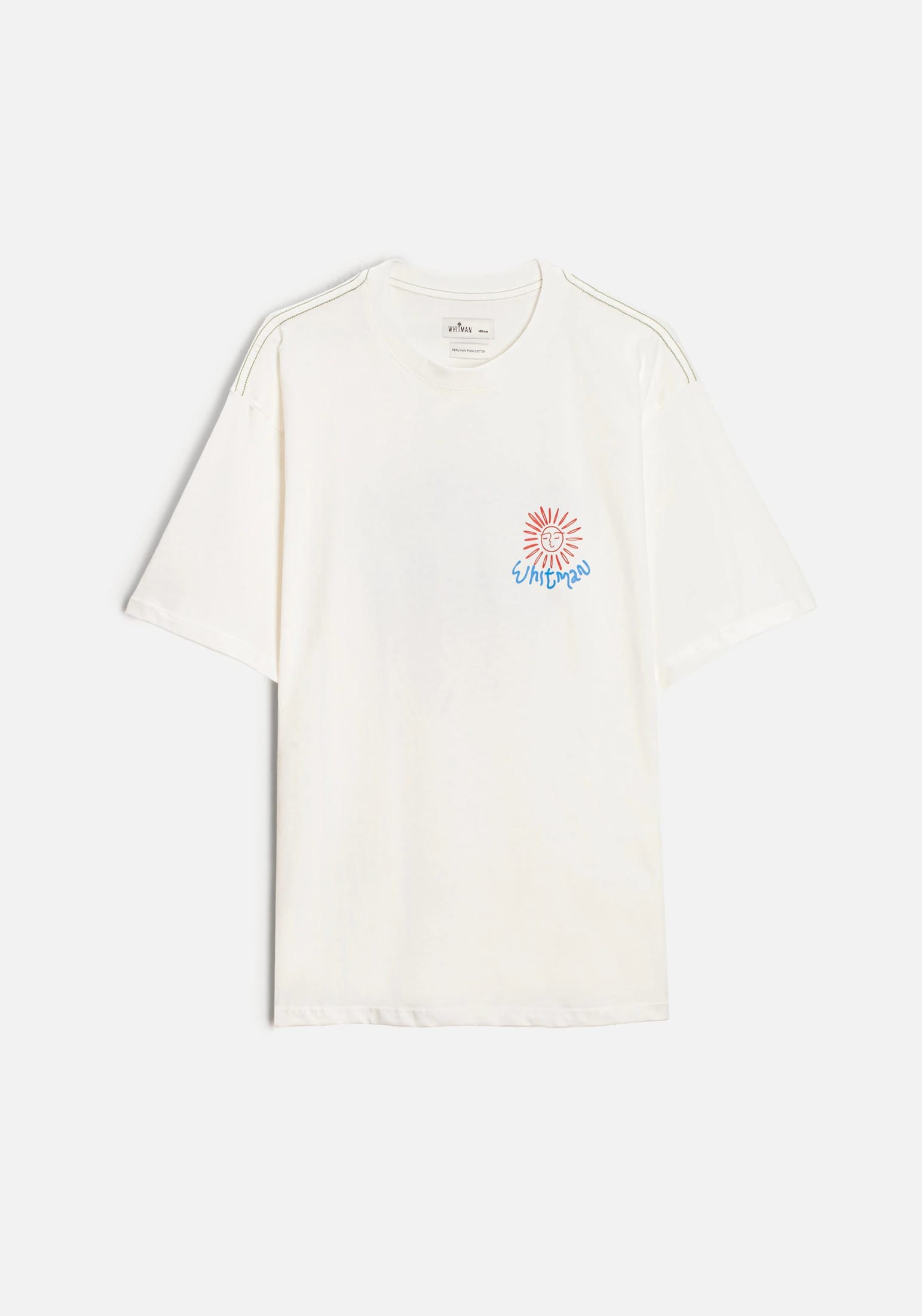 Camiseta H Chasing The Sun Marfil - imagen 2