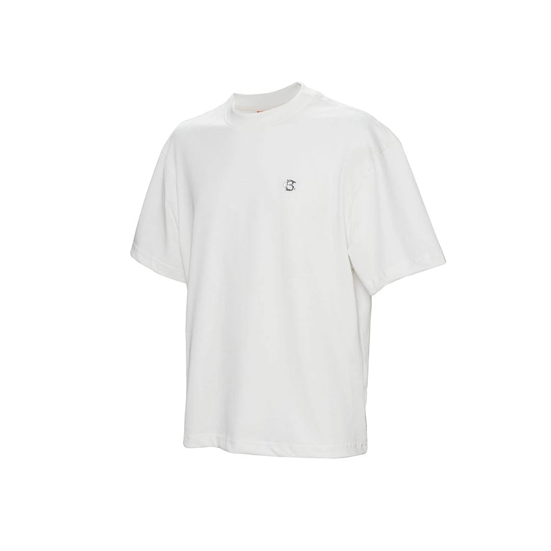 Camiseta Oversize Ivory | Basics Chrome - imagen 2