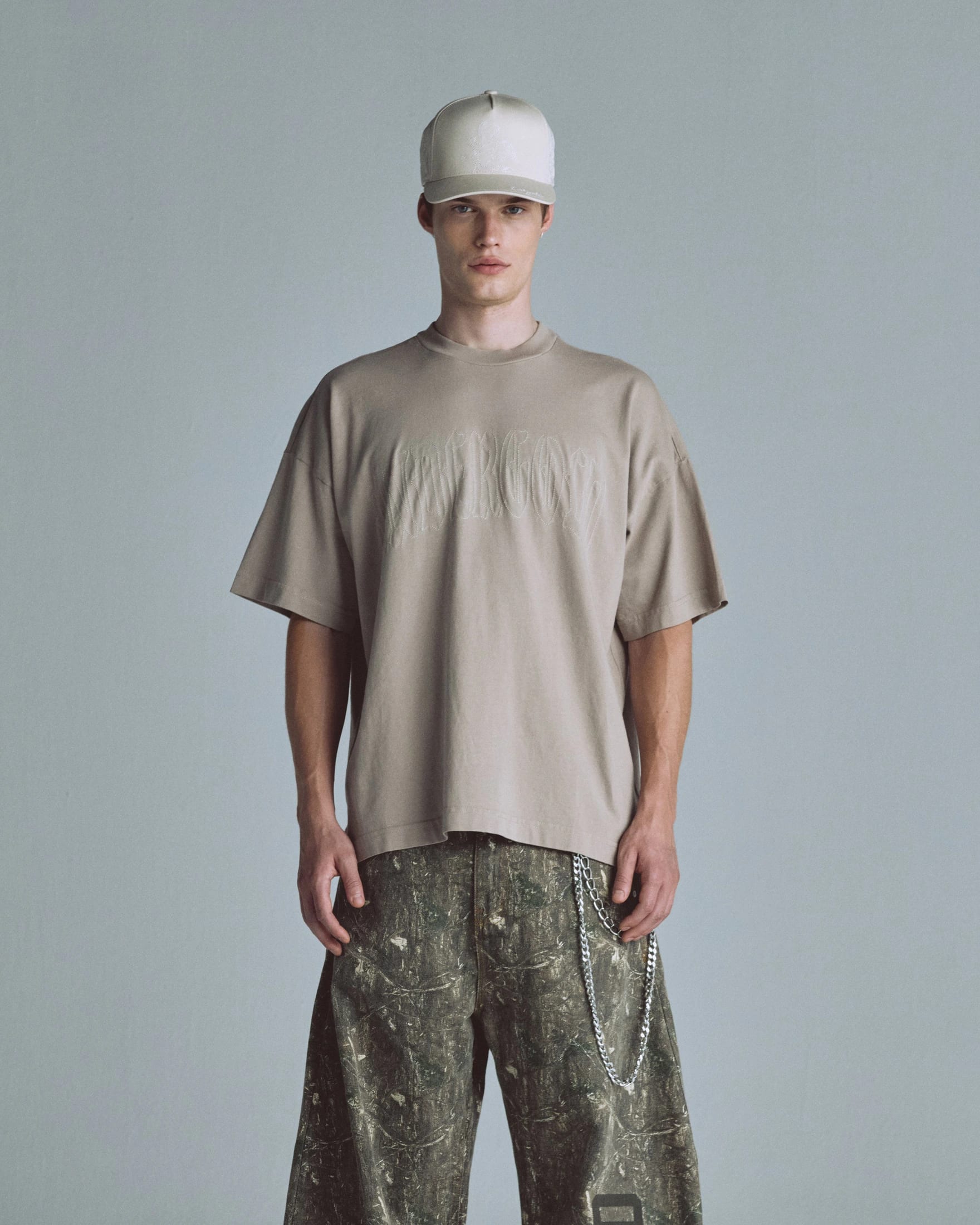 Echoes God's Plan Tshirt Light Brown - imagen 2