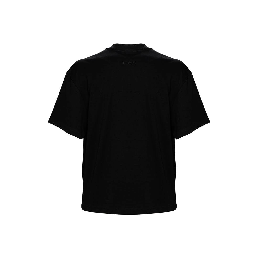 Camiseta Oversize Negra | Basics Chrome - imagen 3