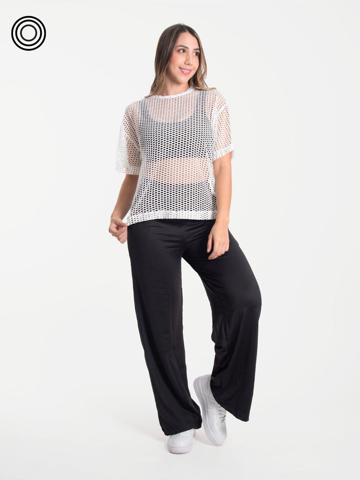 Camiseta tulum malla ivory - imagen 2