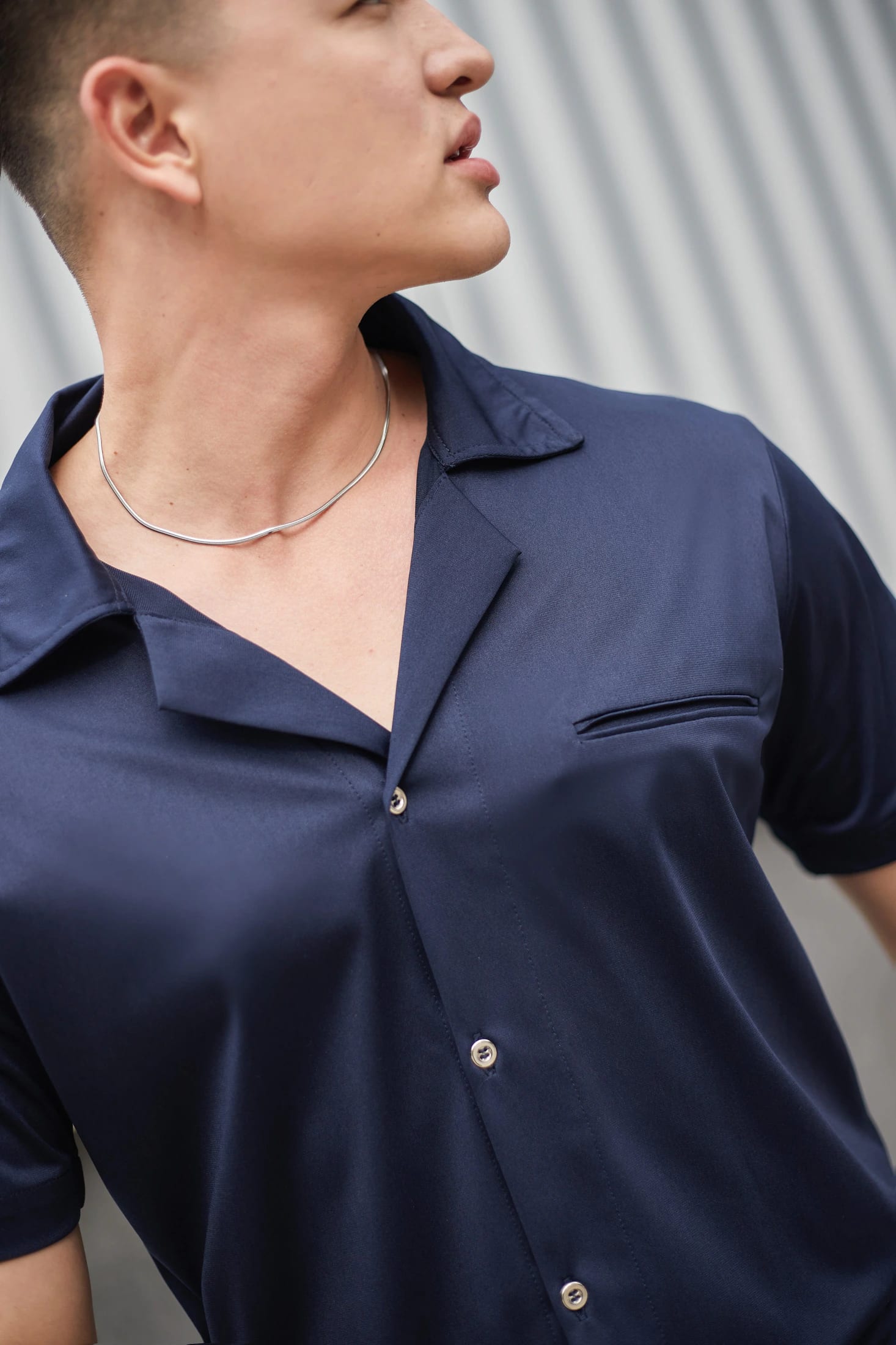 Camisa Hollywood Azul Noche - imagen 2