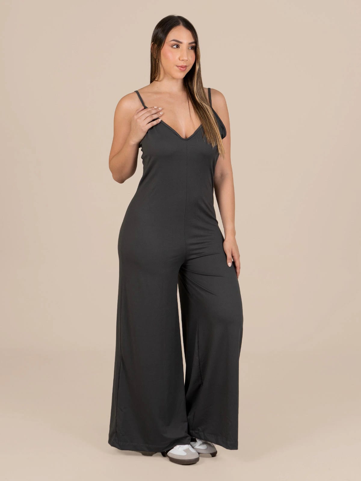 Enterizo cibra melon gris PLOMO - imagen 1