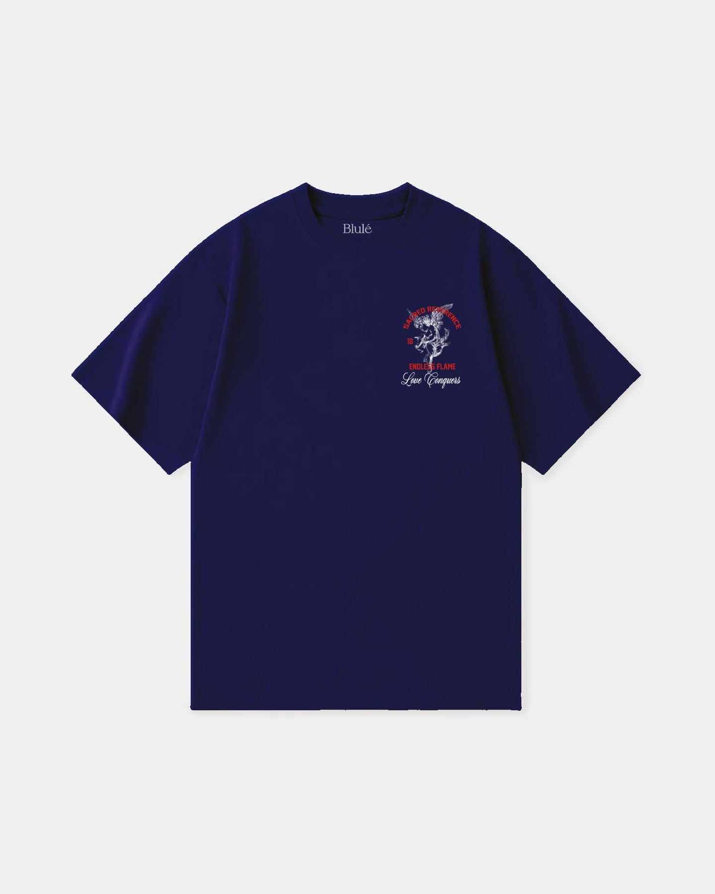 Oversized T Shirt Reverence Blue Navy - imagen 2