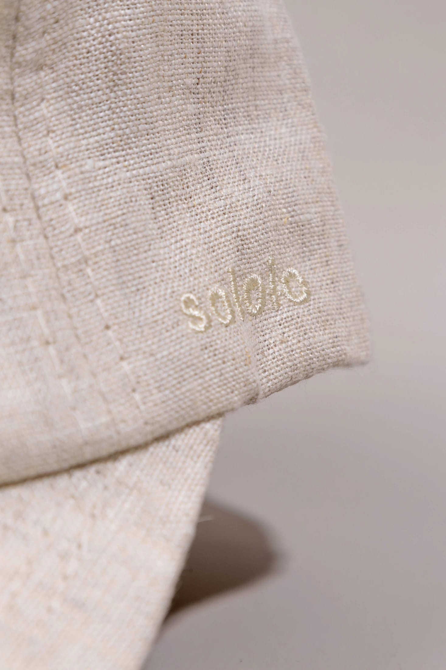 Men's linen cap nemo embroidered - imagen 3