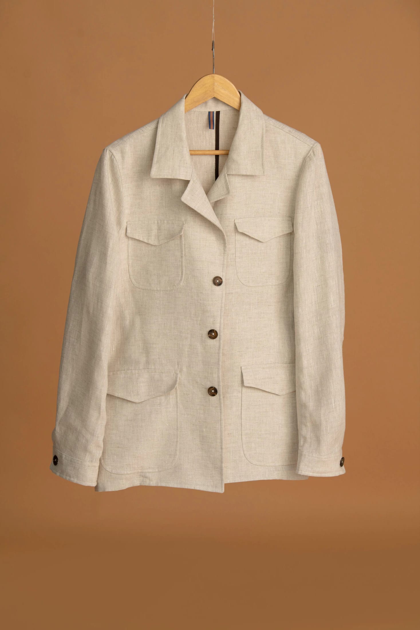 Chaqueta Safari Lino Arena - imagen 5