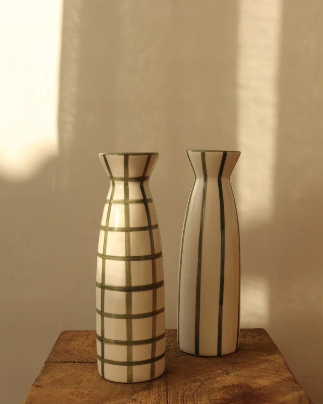 VASE - STRIPED GREEN - imagen 3