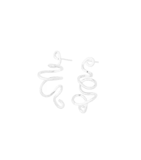 Aretes Corazón Infinito Dorado Pequeño - imagen 1