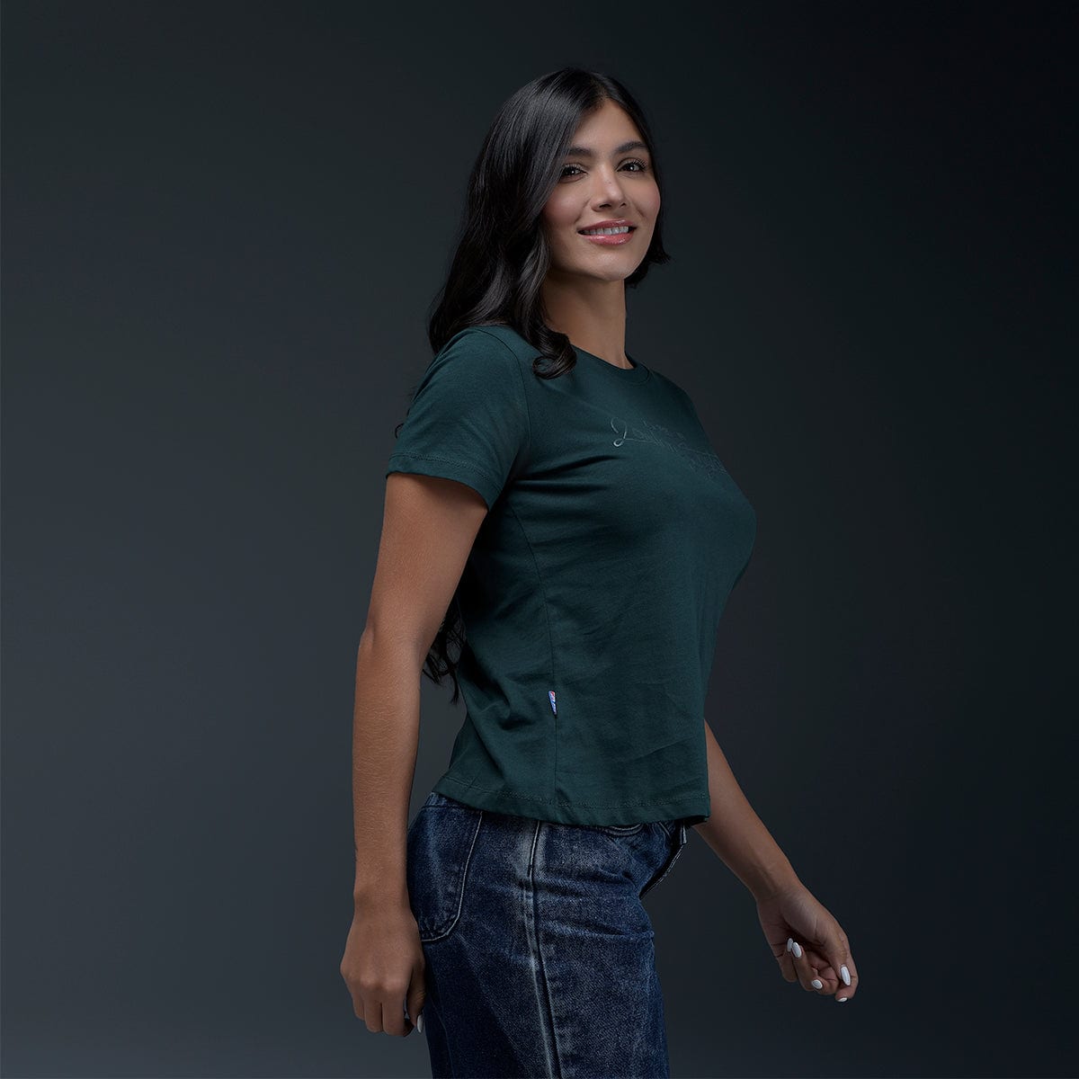 Camiseta Verde Mujer - imagen 3