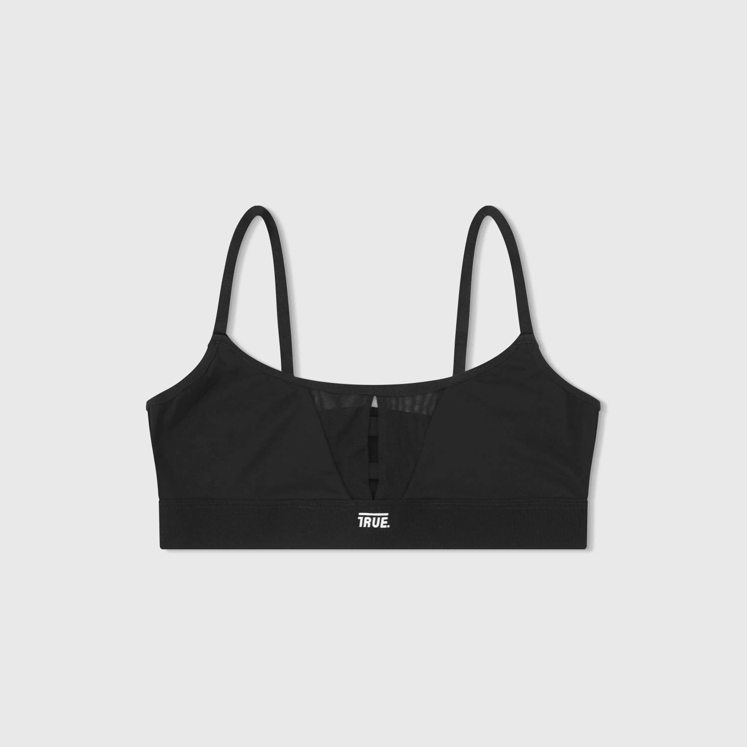 Mesh Cut-Out Top - Black - imagen 1