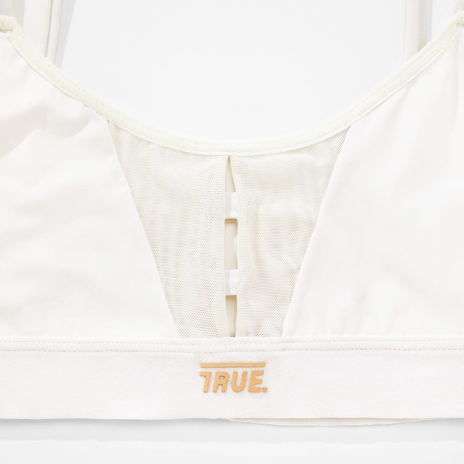 Mesh Cut-Out Top - Cream - imagen 4