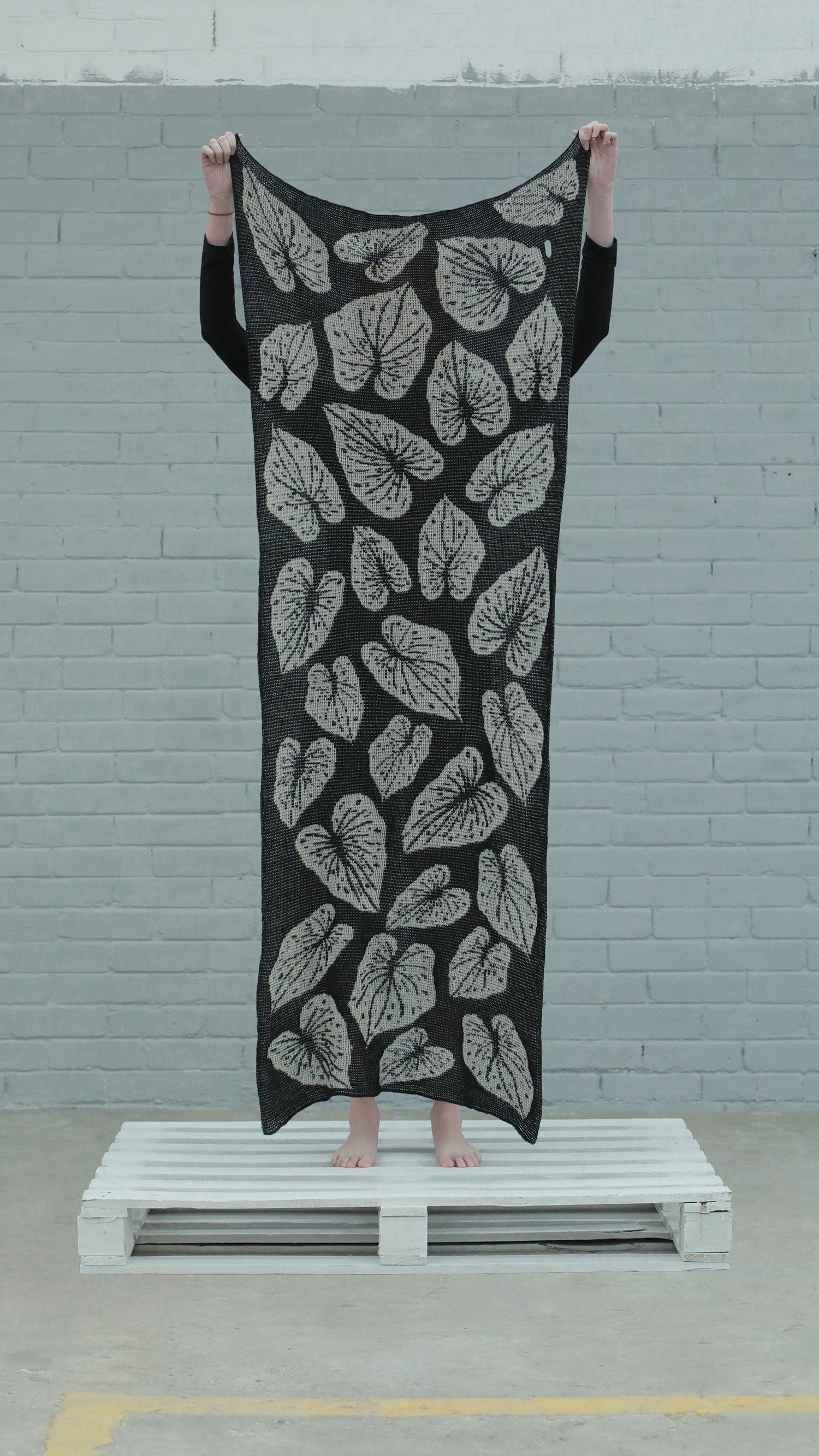 Chal Caladium Alpaca - gris oscuro y gris claro - imagen 3