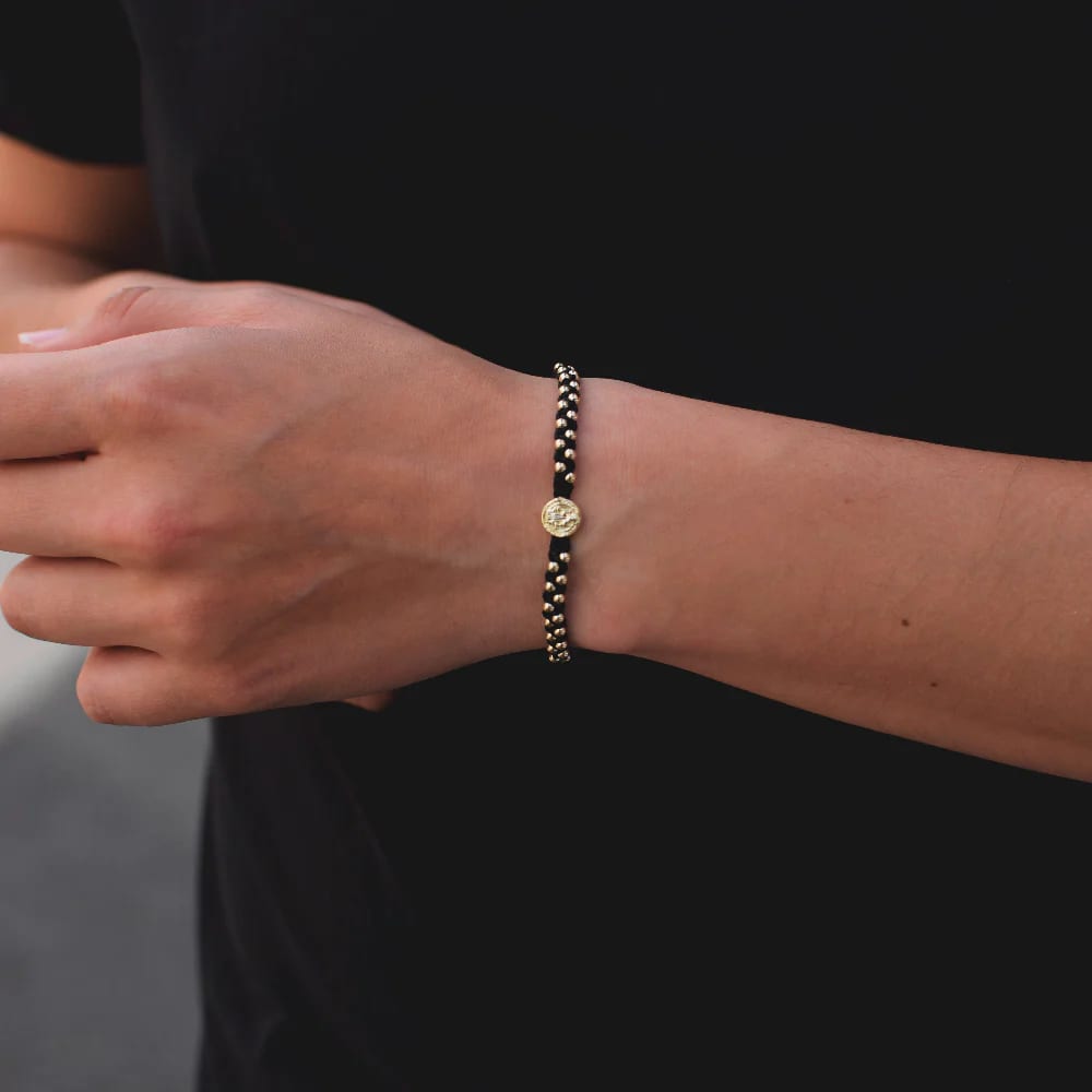Pulsera San Benito Oro - imagen 4