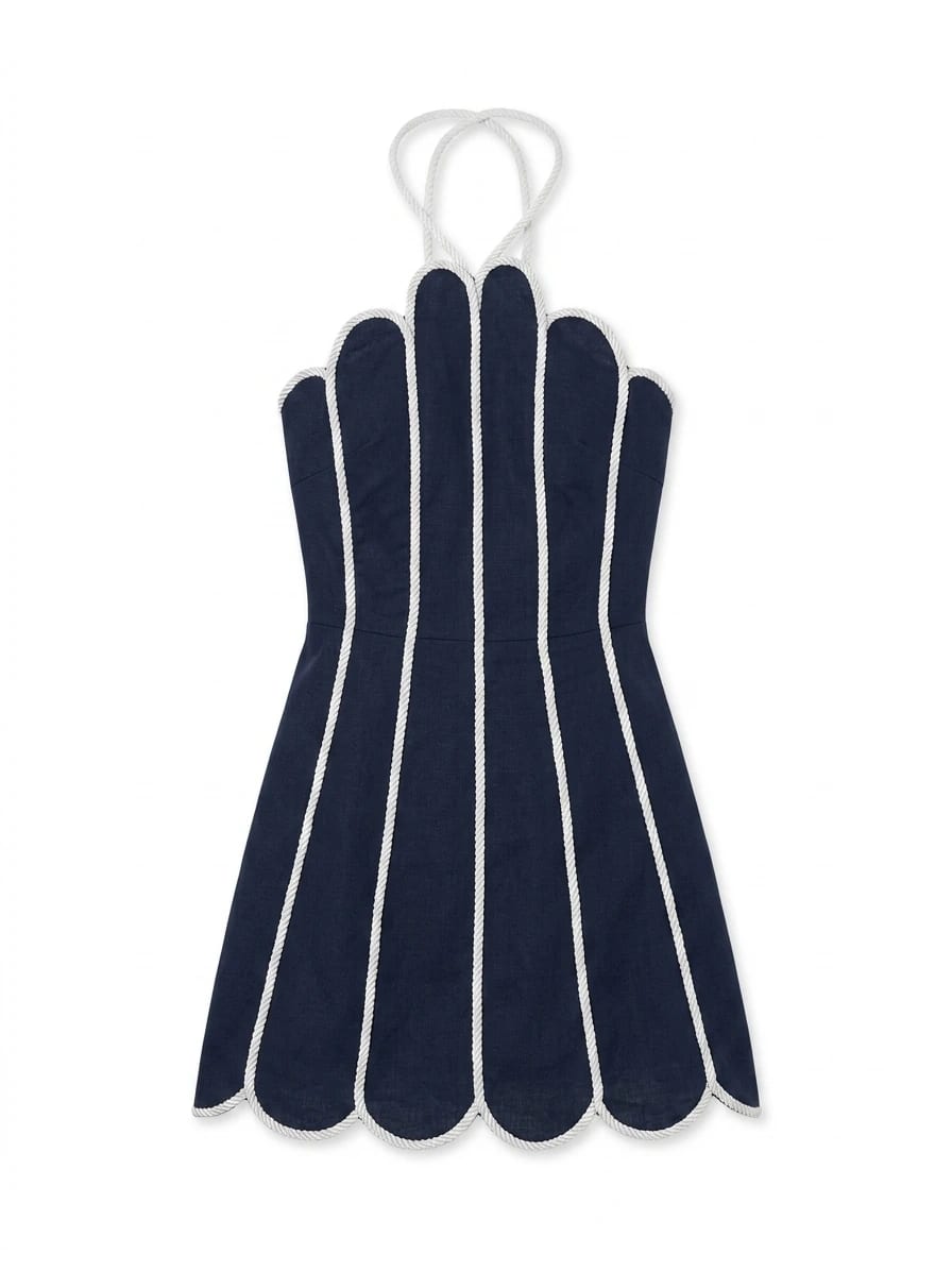 LENNY DRESS NAVY - imagen 1