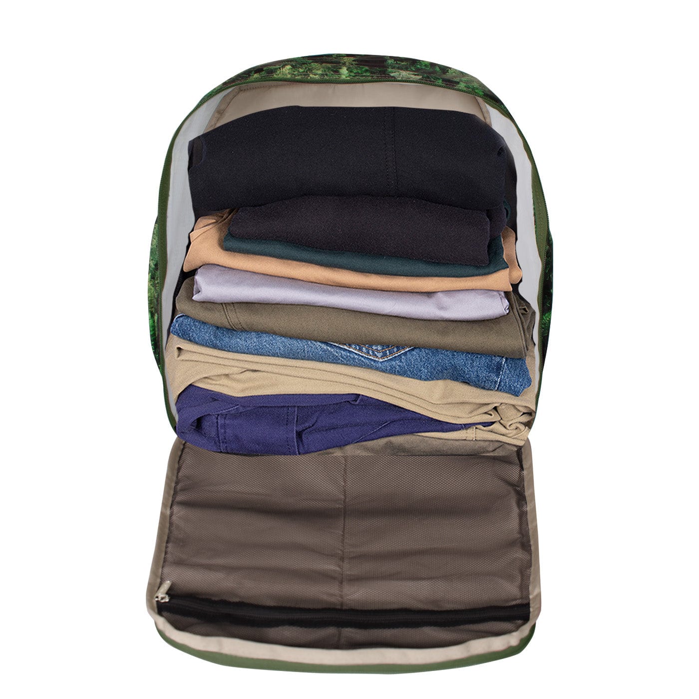 Morral Cabina Tapa Ultra Estampado Bosque Citybags - imagen 5
