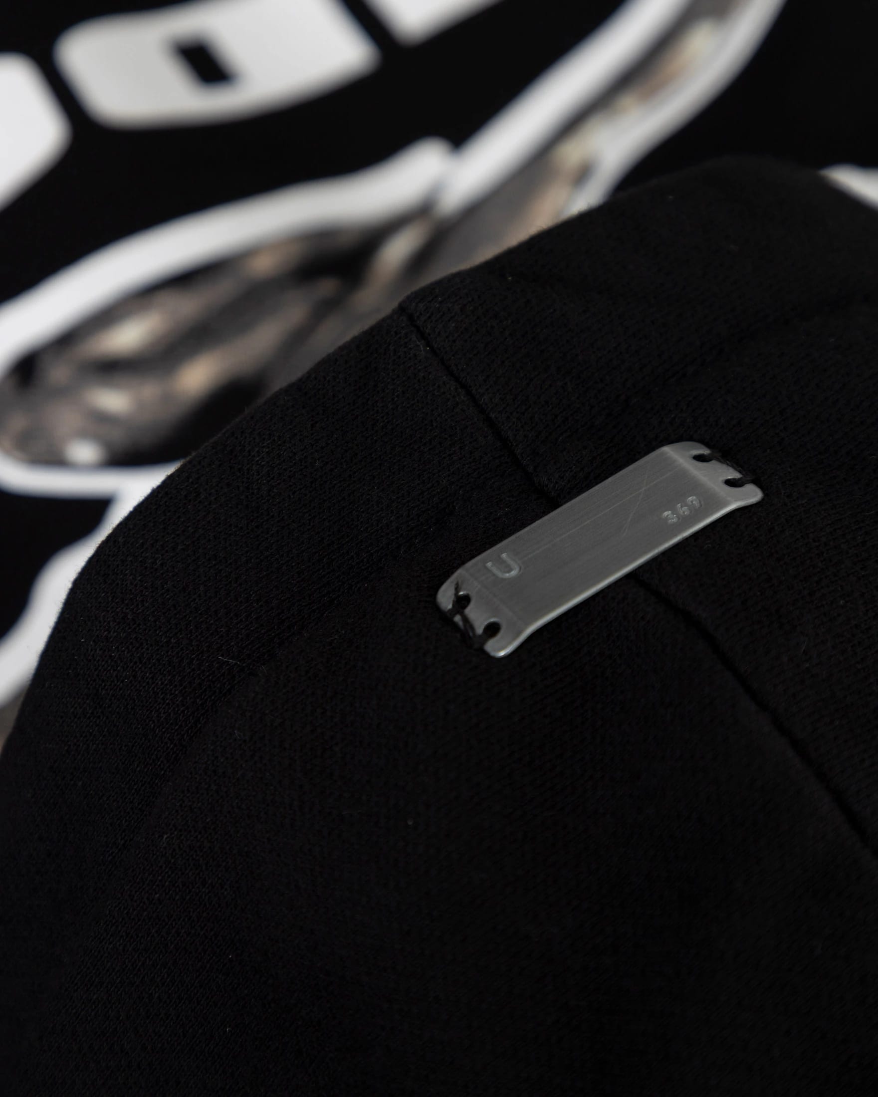 Holy State Deco Boxy Fit Hoodie Black - imagen 6