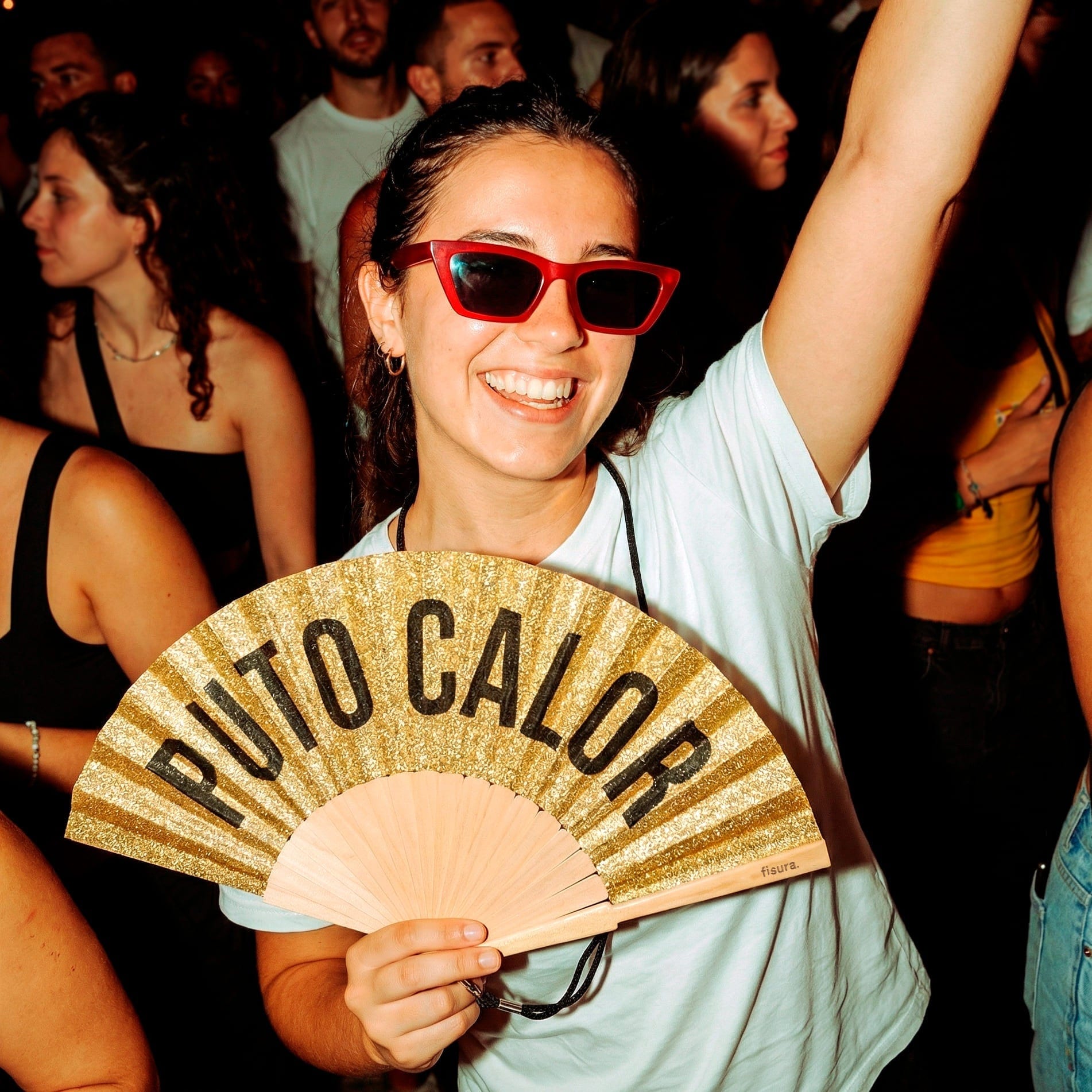 Abanico "Puto Calor" Glitter - imagen 7