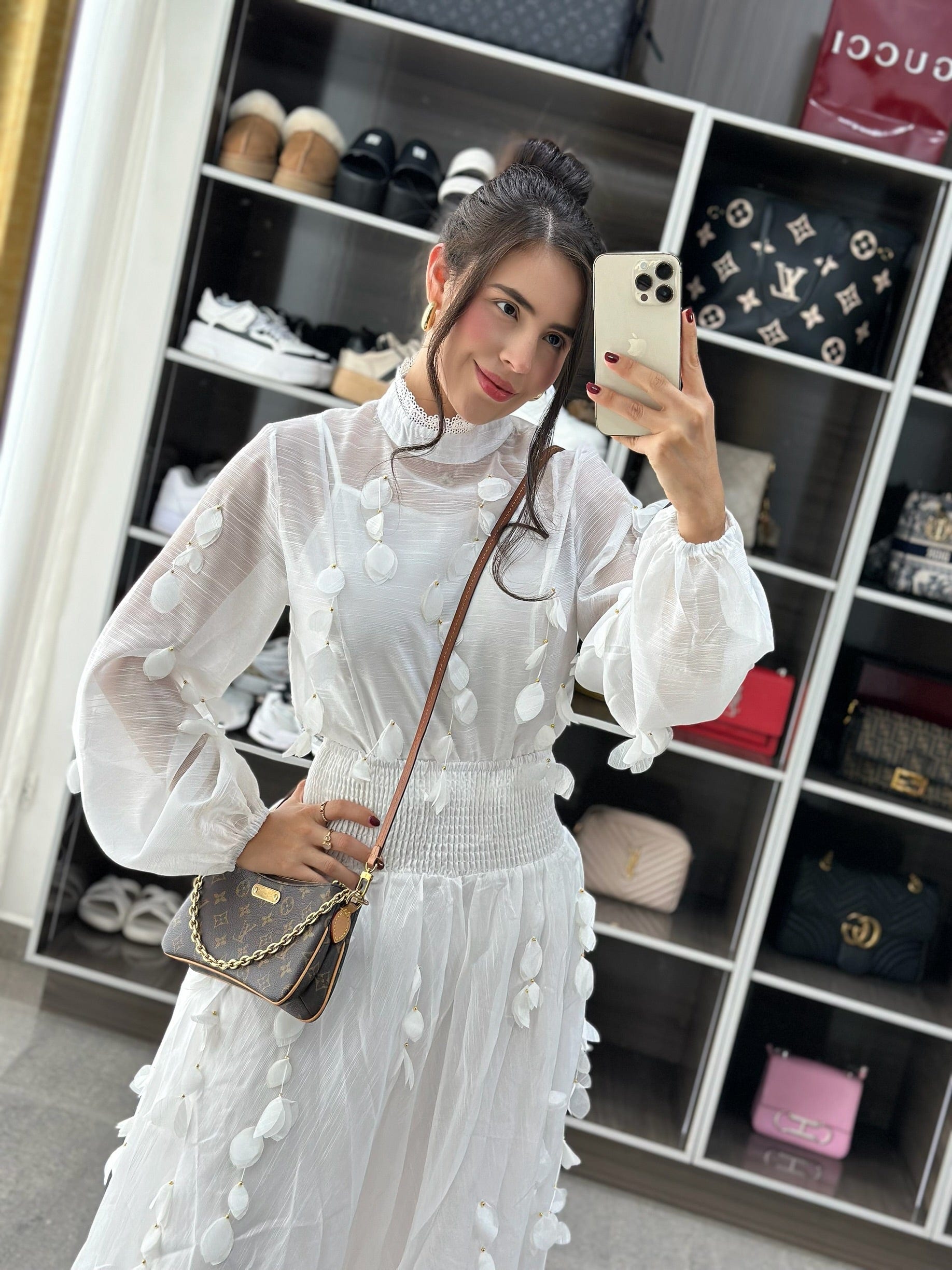 SET FALDA COLLINS BLANCO - imagen 5