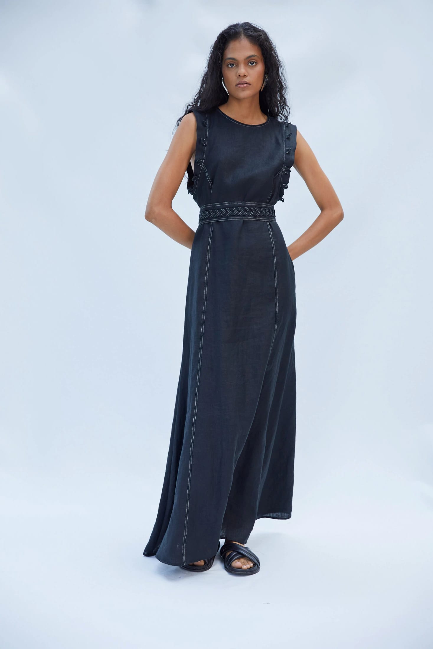 JULY DRESS BLACK - imagen 3