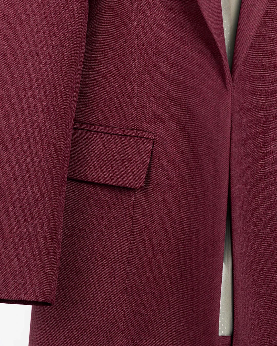 Blazer Vinotinto Burdeos - imagen 5