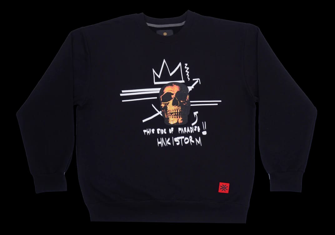 Sweater Golden Skull Black - imagen 2