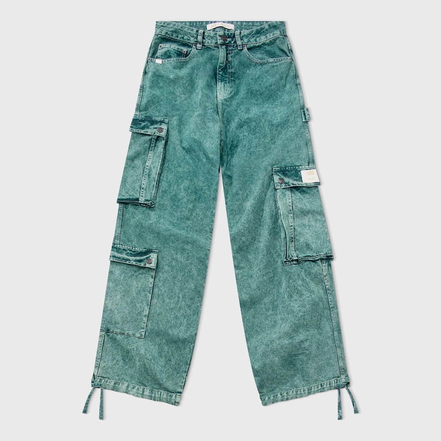 Pantalón Cargo Multi-Pocket - Lavado Verde - imagen 6