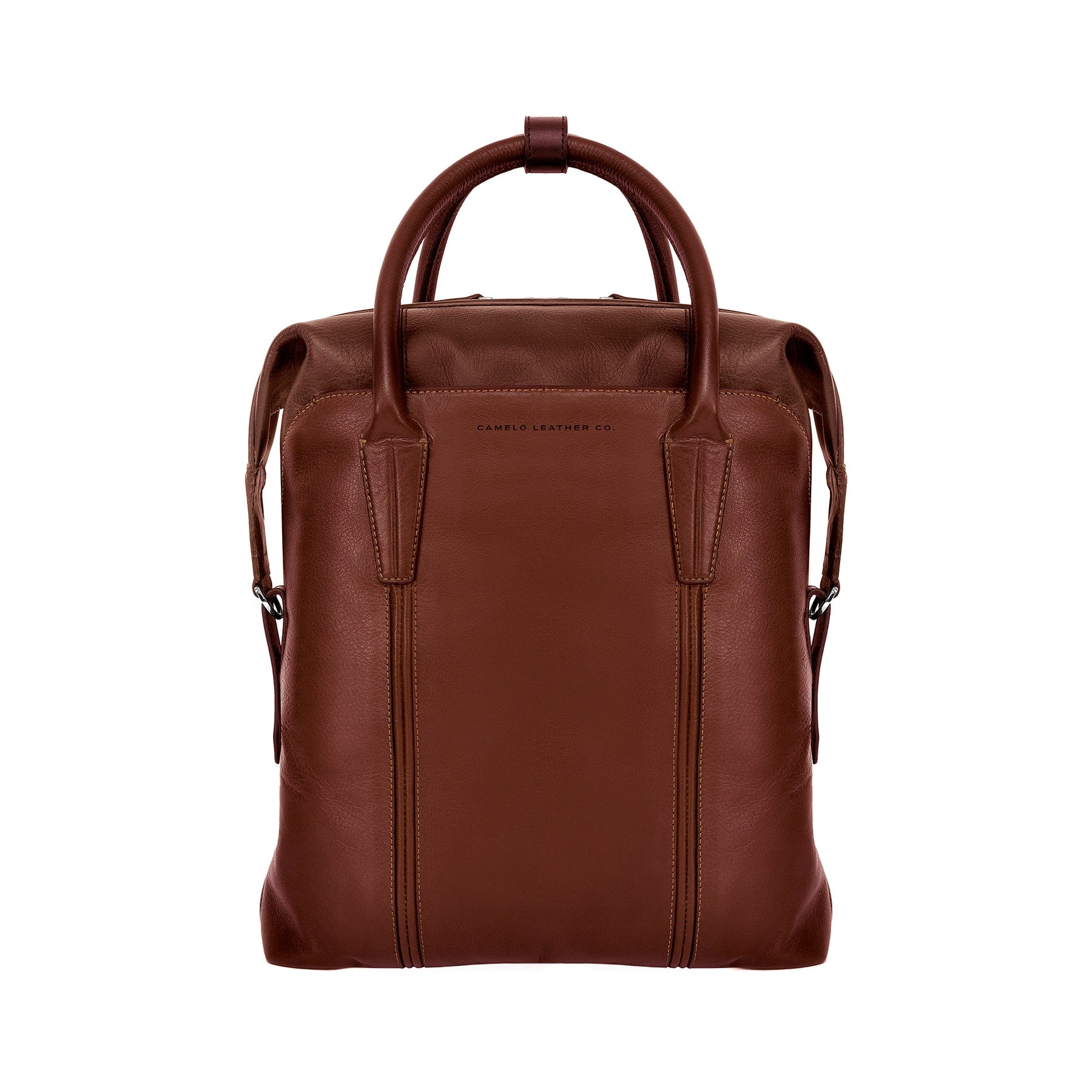 Heritage Backpack / Handbag Pull Up Cognac - imagen 1