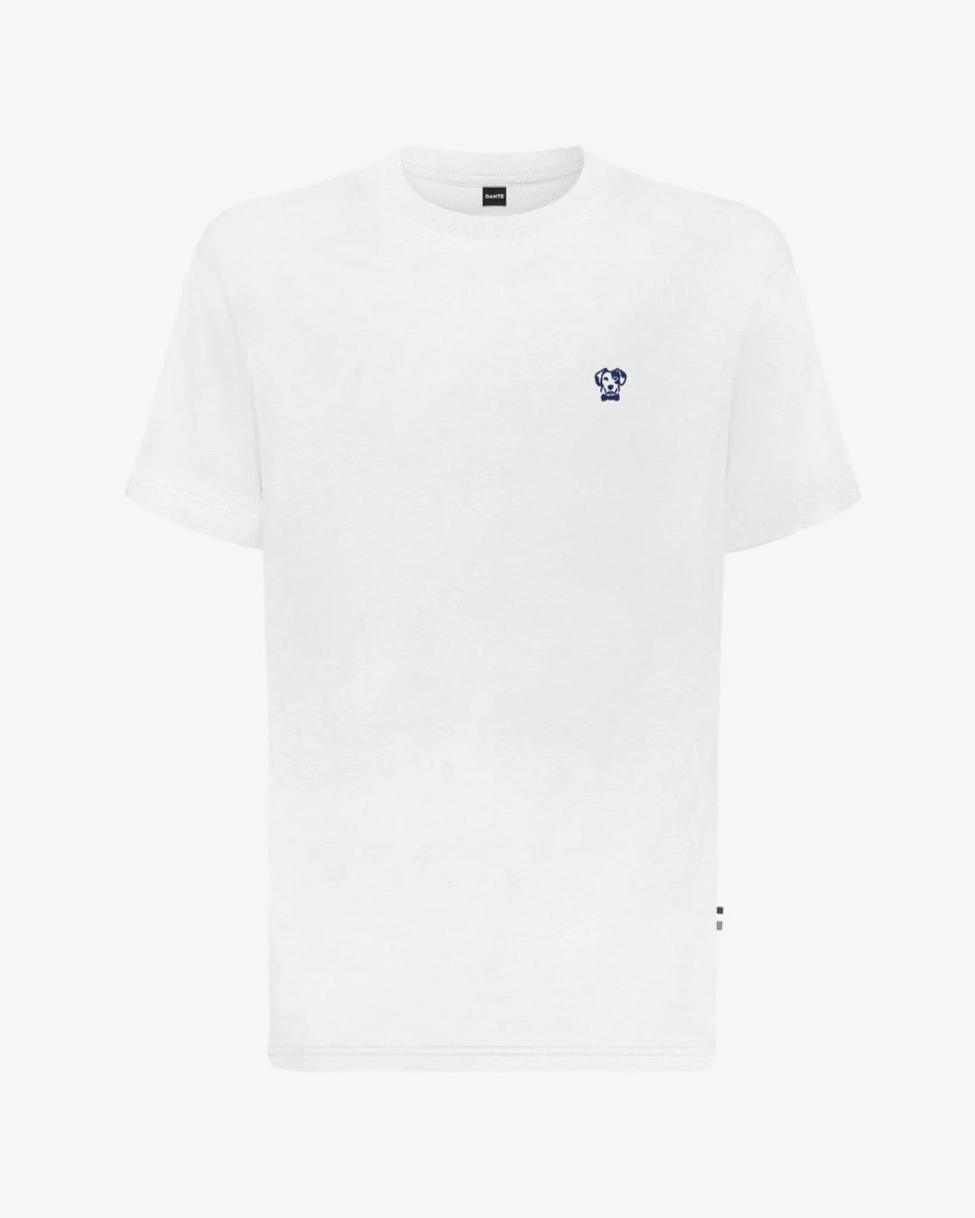 Camiseta Antimanchas Blanca Logo Azul Oscuro - Talla Regular - imagen 4