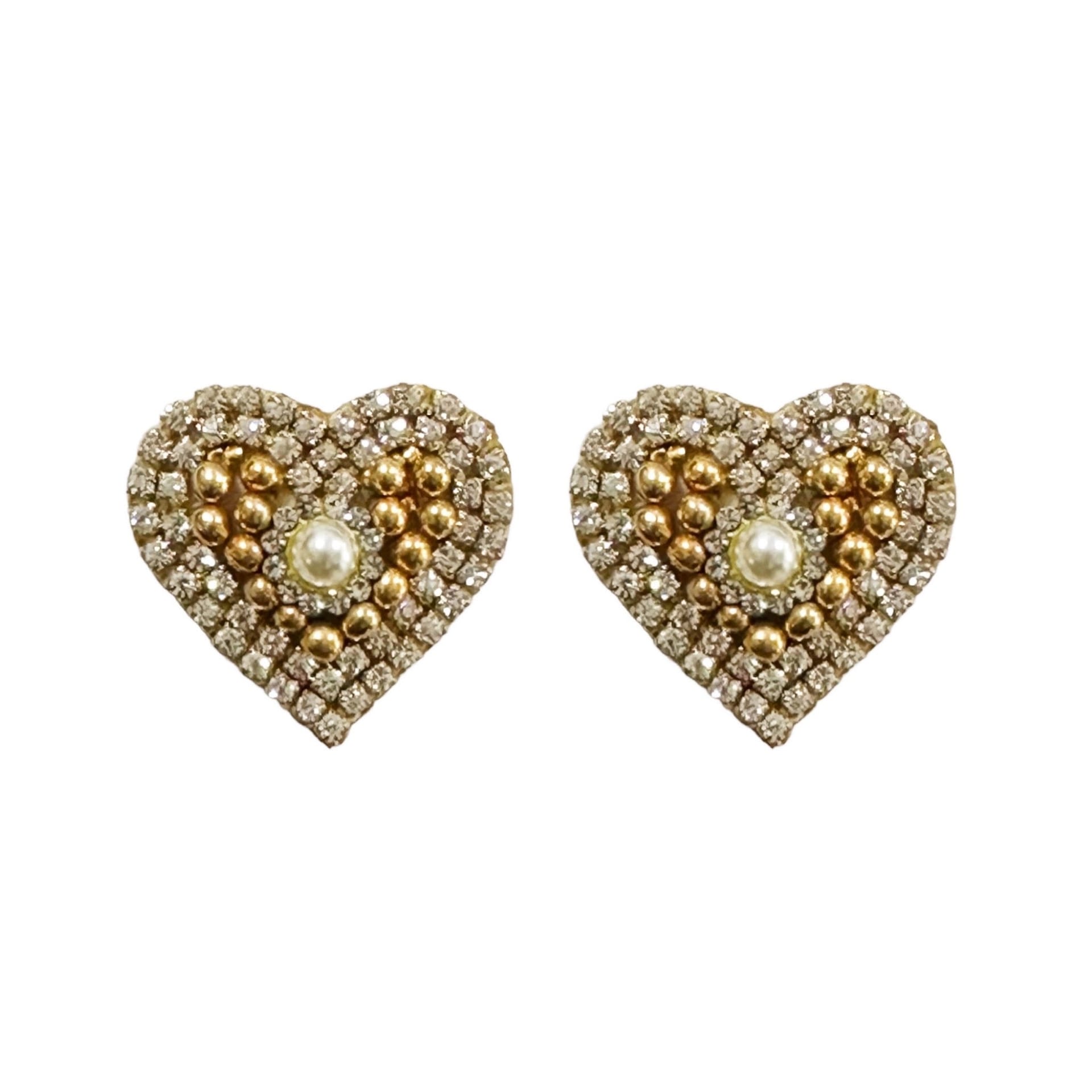 Belle Studs Gold Earcuff - imagen 3