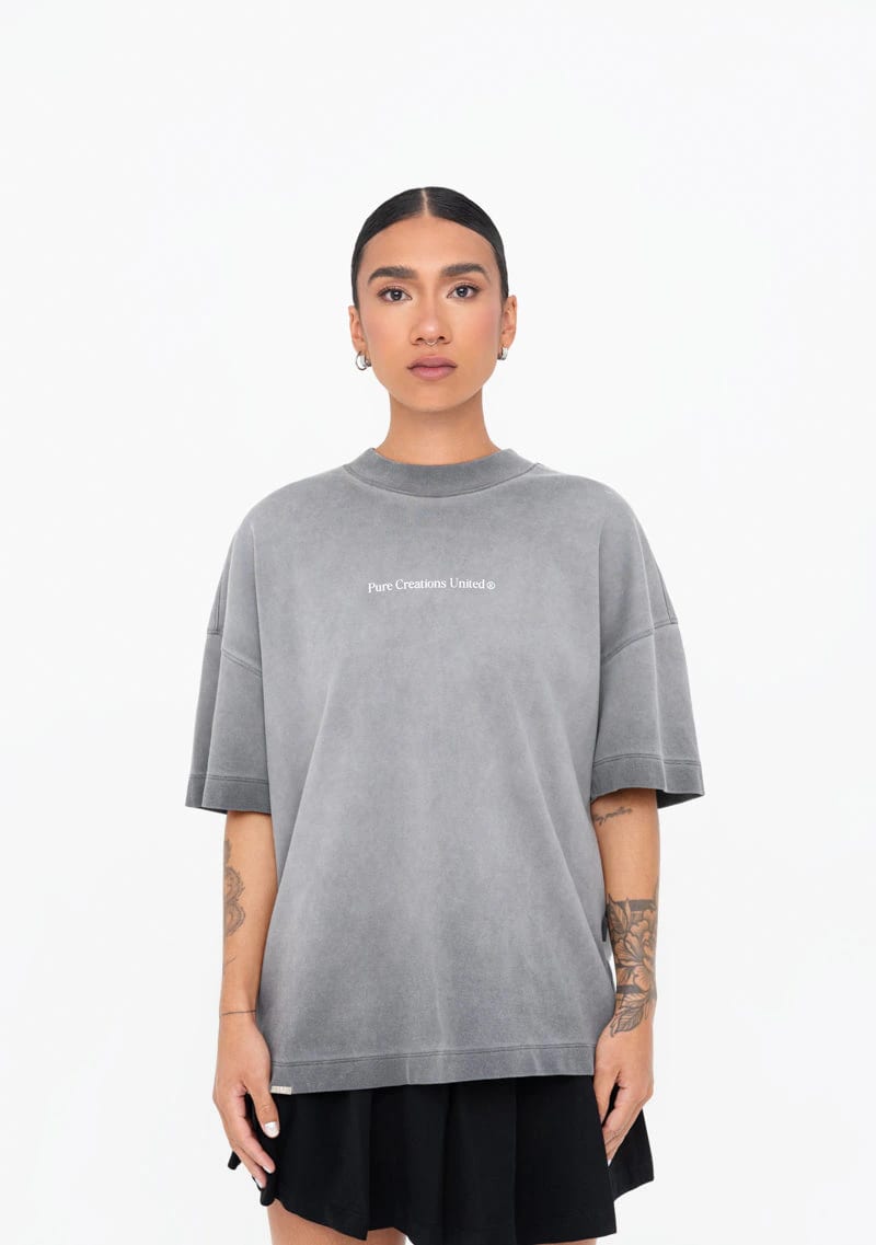Áurea grey washed t-shirt - imagen 5