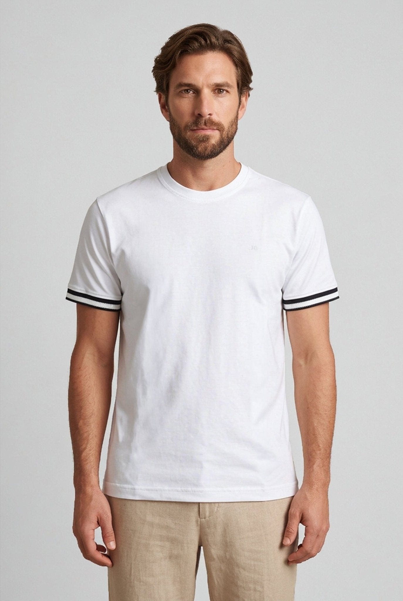 Camiseta cuello redondo para hombre Jon Sonen 020425008 - imagen 4
