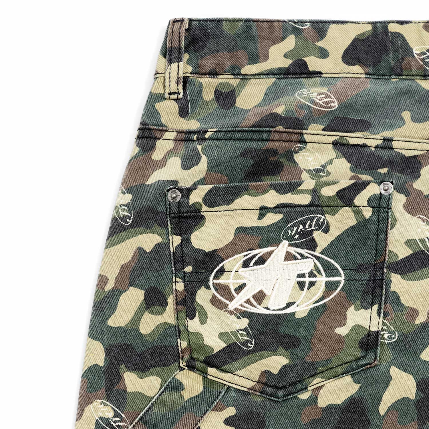 Racing Camo Carpenter Pants - Green - imagen 4