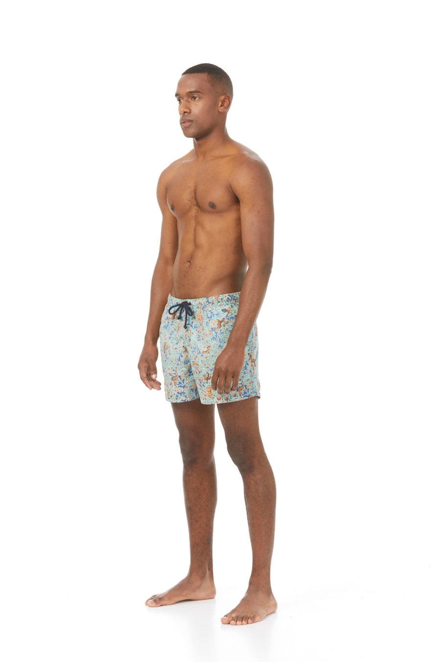 Men's swim trunk turquoise lorenzo - imagen 10