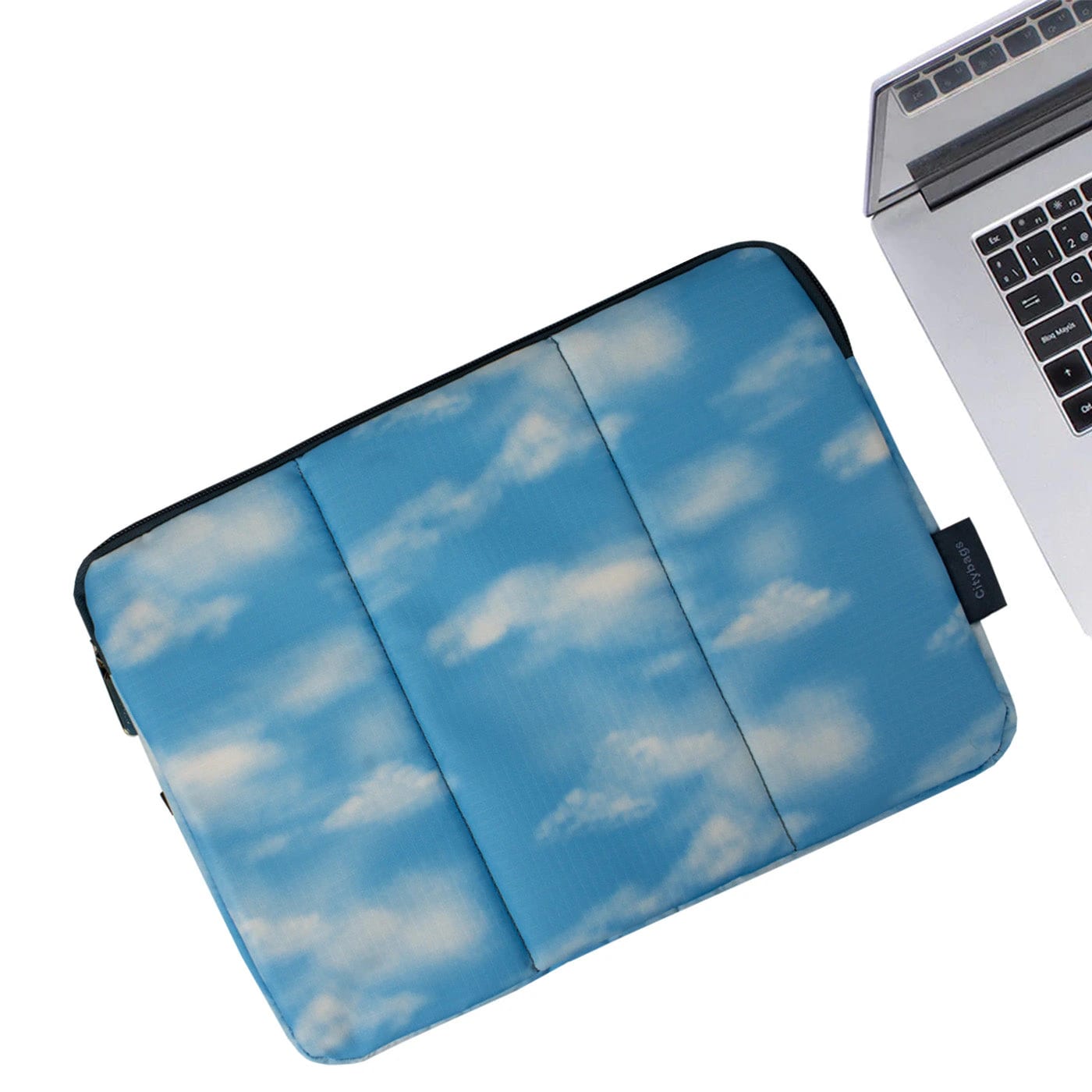 Estuche Laptop Pequeño ULTRA Estampado Nube Citybags Multicolor 33x23x2 - imagen 2