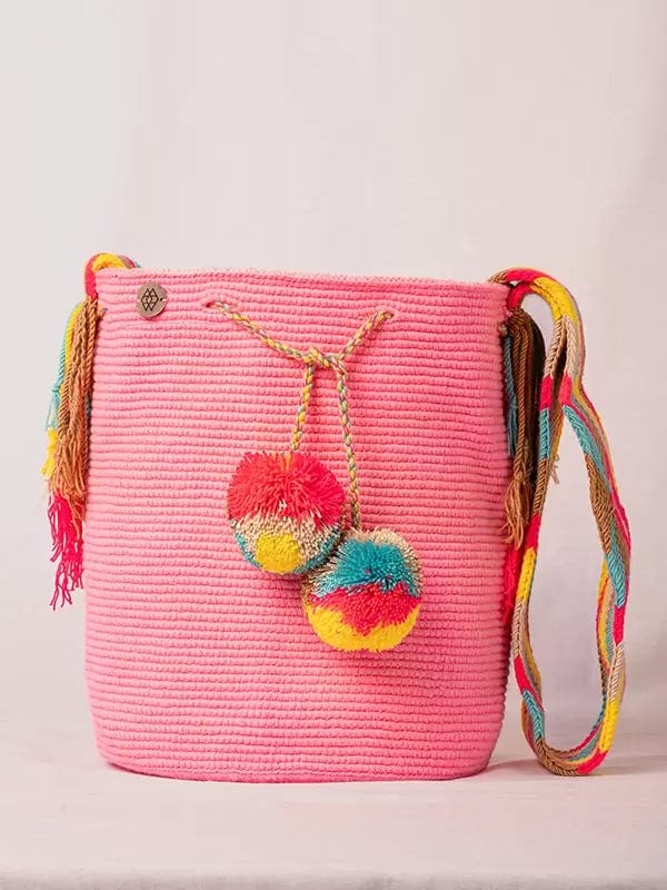 Mochila Dos Borlas Normal - imagen 5