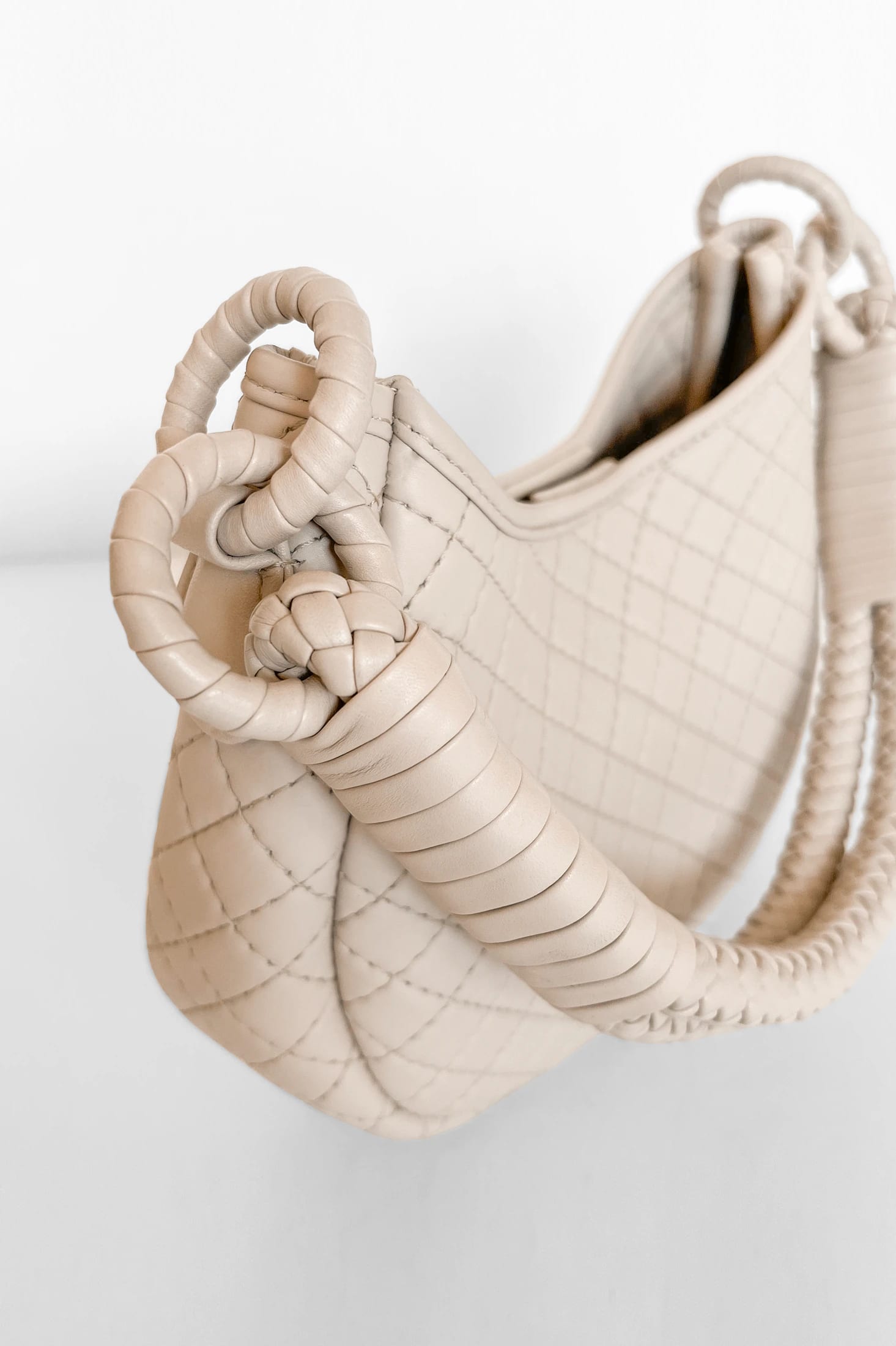 Saddle Mini, Shoulder Bag - Offwhite - imagen 4