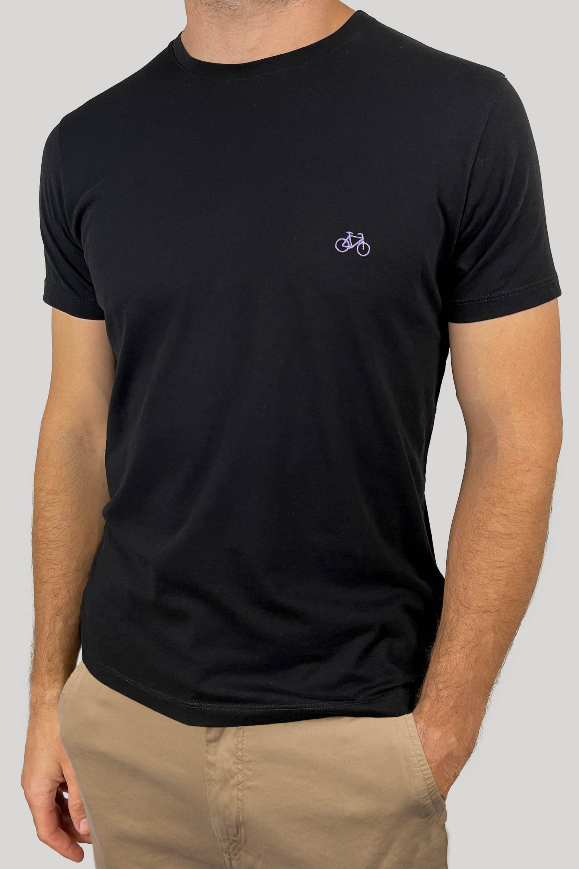 CAMISETA BÁSICA NEGRA - imagen 1
