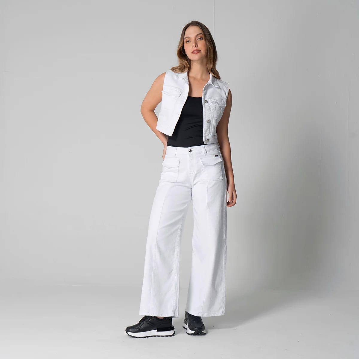 Chaleco Denim Slim Villana - imagen 2