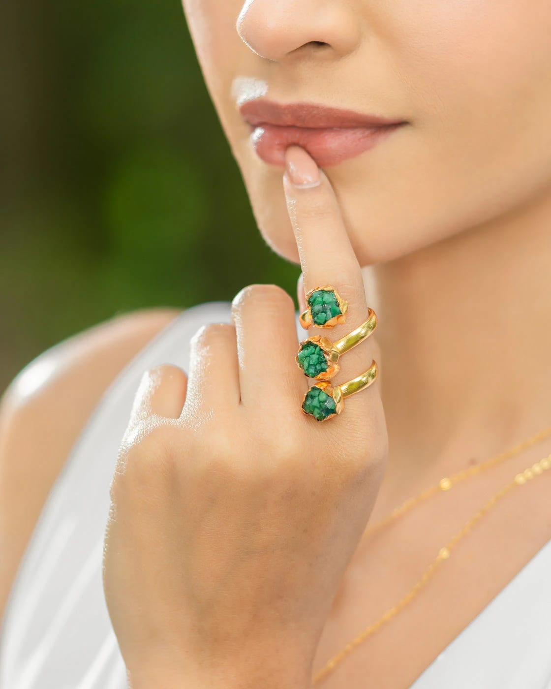 Anillo Verde Promesa - imagen 2